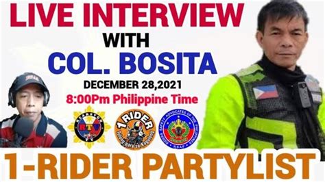 COLONEL BOSITA, RSAP .